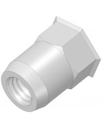 Manufacturer of Hexagonal rivet-nut flush head stainless steel open end 31SHFRX