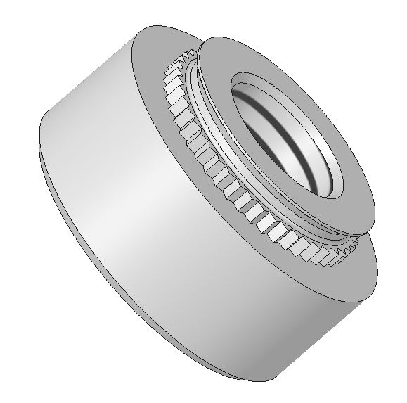 Custom-made Self clinching nuts steel or stainless steel 37S manufacturer