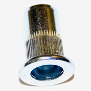 Fabricant Ecrou Ã  sertir tÃªte plate avec cannelures d'ancrage acier ouvert 31TP-31TPL-31TPFL