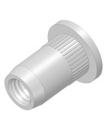 Fabricant Ecrou Ã  sertir tÃªte plate avec cannelures d'ancrage inox ouvert 31TPX-31TPLX-31TPFRX