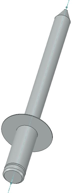 Fabricant Rivet de structure type AR tÃªte plate tout acier 34ARBOLT