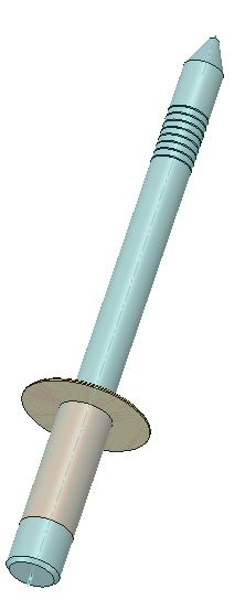 Fabricant Rivet Ã©tanche tÃªte plate tout acier 34ETADX