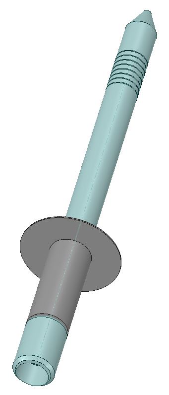 Fabricant Rivet de structure orlock tÃªte plate tout inox 34ORLOCKAD2TP