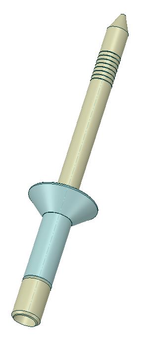 Fabricant Rivet de structure orlock tÃªte fraisÃ©e tout acier 34ORLOCKADXTF